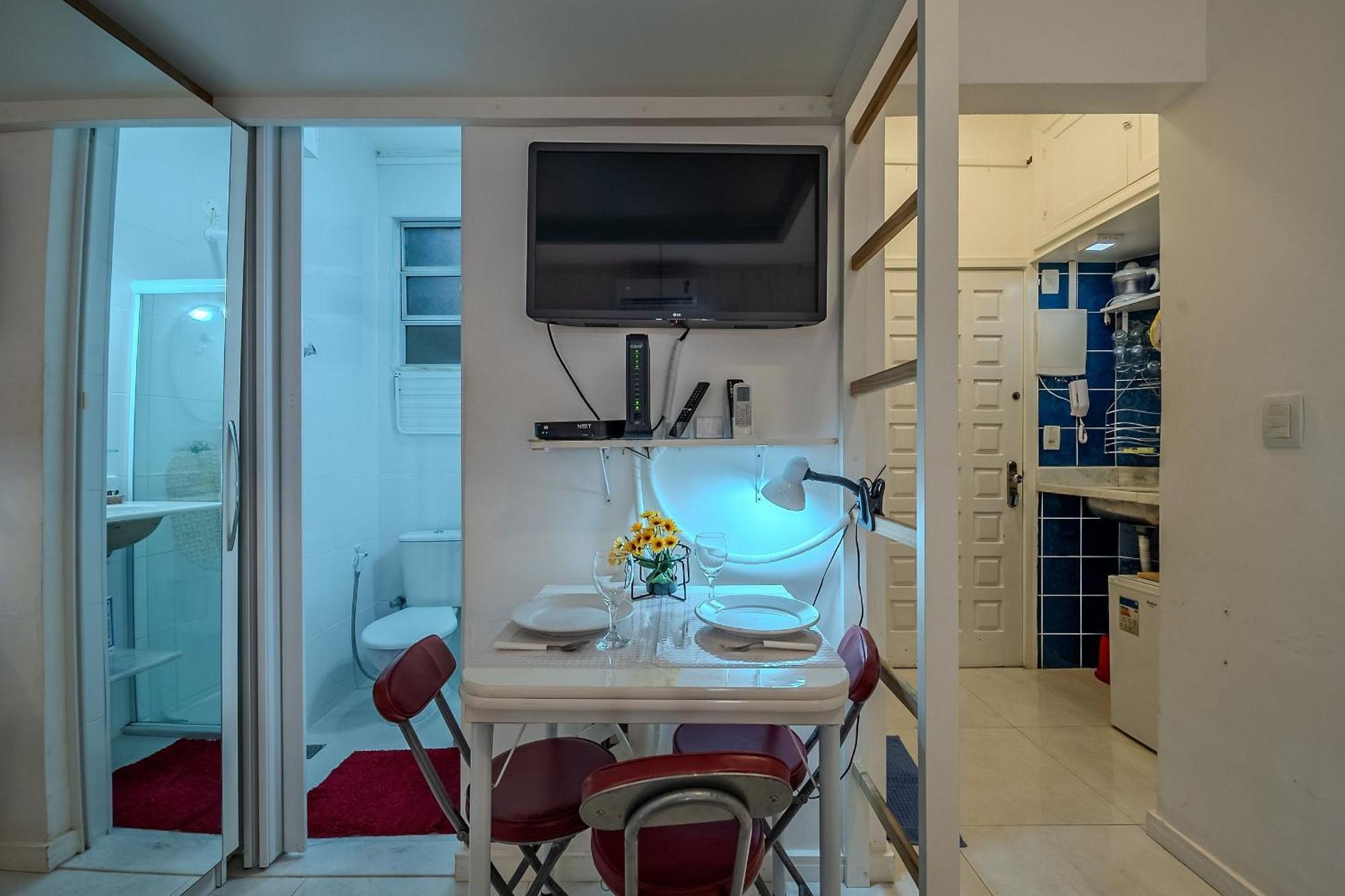 Studio Na Quadra Da Praia De Copacabana 리오데자네이루 외부 사진