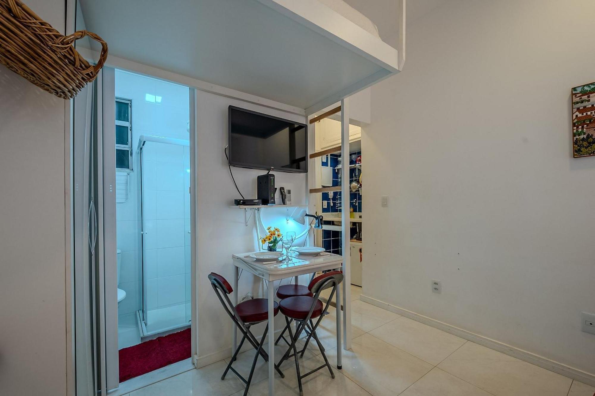 Studio Na Quadra Da Praia De Copacabana 리오데자네이루 외부 사진