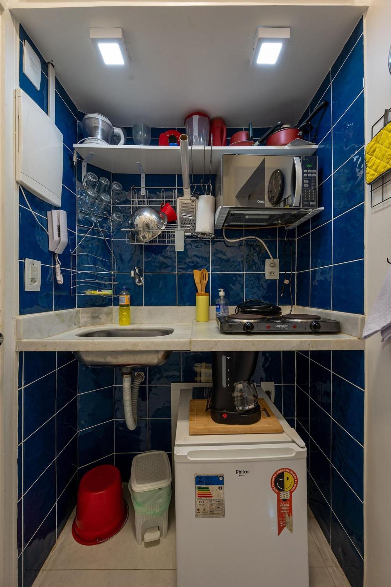 Studio Na Quadra Da Praia De Copacabana 리오데자네이루 외부 사진